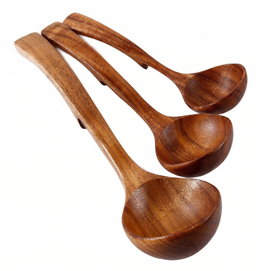 Acacia wood kitchen utensils